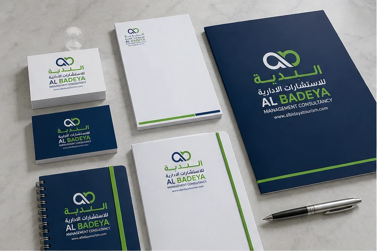 Al Badeya Management Consultancy stationery