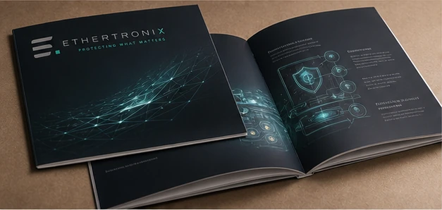 Company Brochures & Catalogues finished product sample
