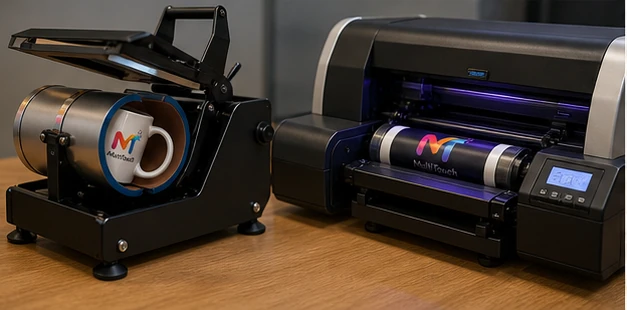 Mug & Promotional Merchandise Printing production equipment and process