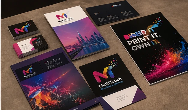 MultiTouch branding and printing samples