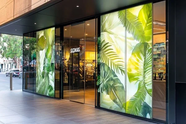 Storefront sign board